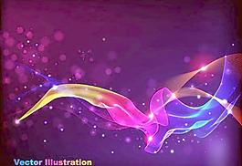 星光璀璨背景矢量素材3