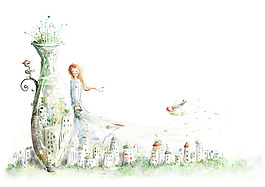 夢幻花卉