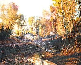 美麗樹林風(fēng)景