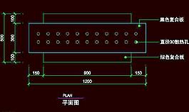 CAD之化妝道具店面布置