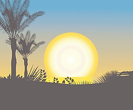 夏天的插圖