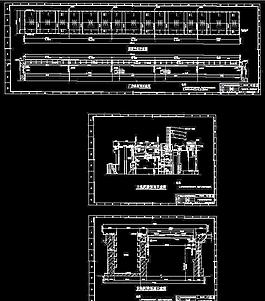 某水利發(fā)電廠鋼結(jié)構(gòu)工程CAD圖