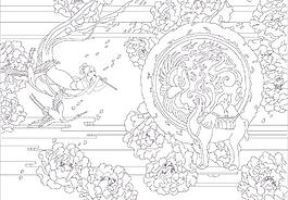 玻璃花紋