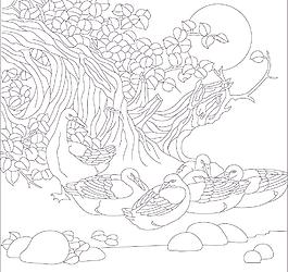 玻璃花紋