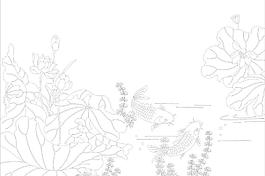 玻璃花紋