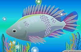 深海魚類動態(tài)PPT模板