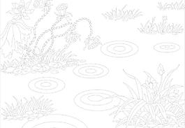 玻璃花紋