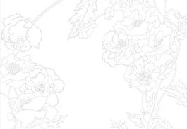 玻璃花紋
