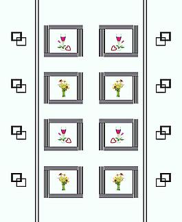 移門花紋
