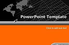 世界地圖PPT模板