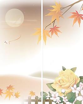 風(fēng)景移門圖案