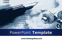歐美商務商業分析報告PPT模板