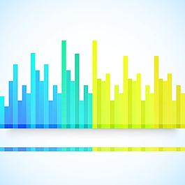 摘要彩色背景音樂音量