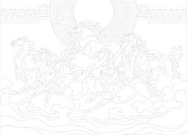 玻璃花紋