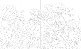 玻璃花紋