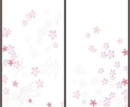 小花移门