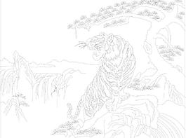 玻璃花紋