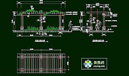 古建筑花架方案