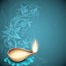 迎接慶祝排燈節(jié)在印度10卡