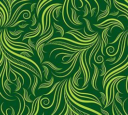 綠葉背景矢量圖2