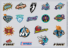 NBA球隊標識2。