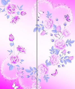 移門玫瑰花