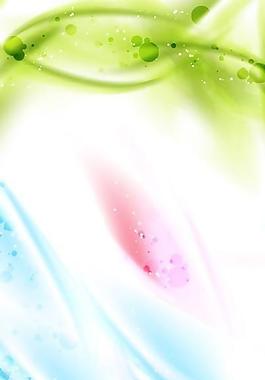 淡雅梦幻背景矢量图