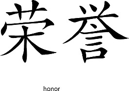 矢量漢字字形