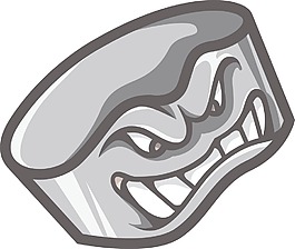 矢量曲棍球吉祥物