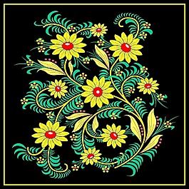 Khokhloma風(fēng)格