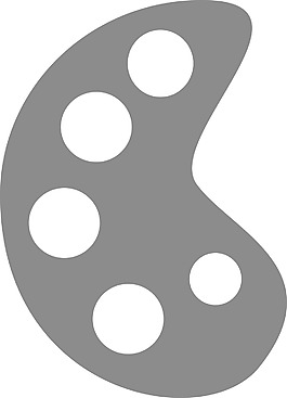 字形圖標(biāo)調(diào)色板