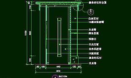 CAD之吧臺(tái)收銀臺(tái)服務(wù)臺(tái)設(shè)計(jì)