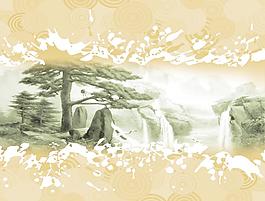 国画 移门