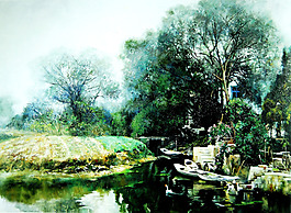 湖水風(fēng)光