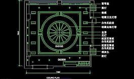 CAD餐厅设计素材