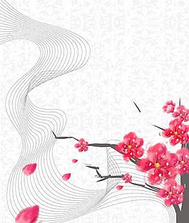 移门 梅花
