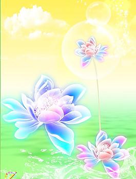 花朵移門