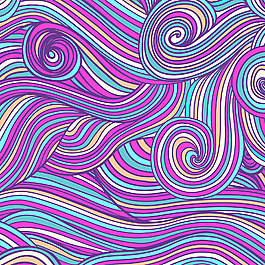 摘要手繪波紋理