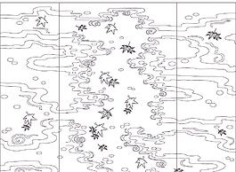 玻璃花紋