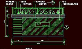 CAD之化妝道具店面布置