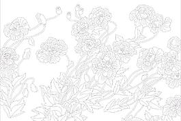 玻璃花紋
