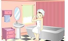 浴室女孩