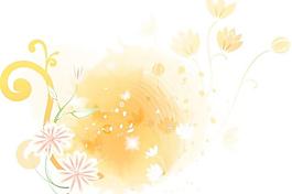 手繪花卉