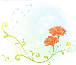 手繪花卉