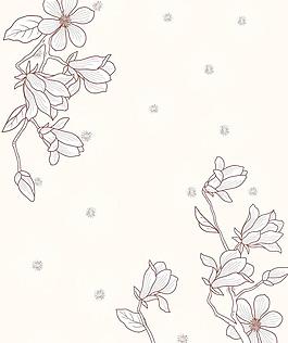 玉蘭花紋