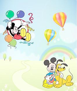 米老鼠移门
