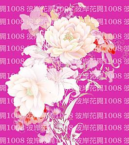 手繪花卉設(shè)計素材