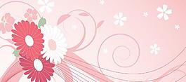 簡(jiǎn)約時(shí)尚花卉圖案
