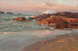 夕陽海岸