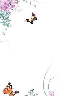 紫色花邊